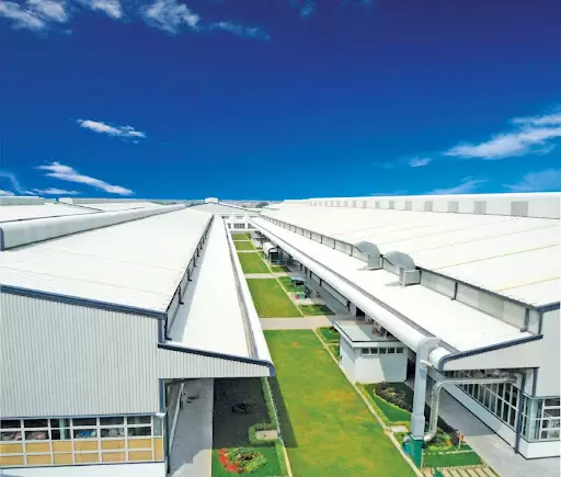 The MocBai JS Company project achieved LEED Silver certification using green materials from Pebsteel.