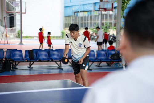 Fast, precise, and exciting rallies in the table tennis matches (