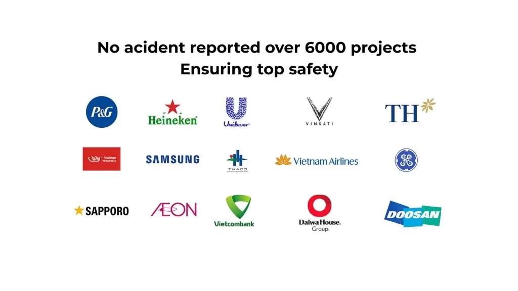 Pebsteel with over 6000 projects completed without any recorded accidents