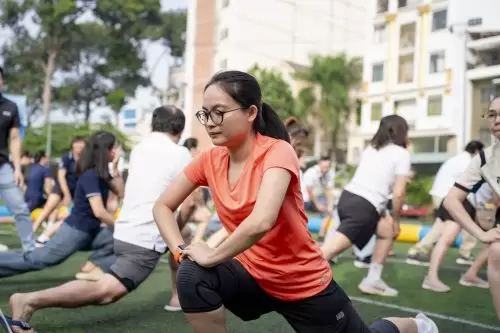 Power-up warm-up before the games