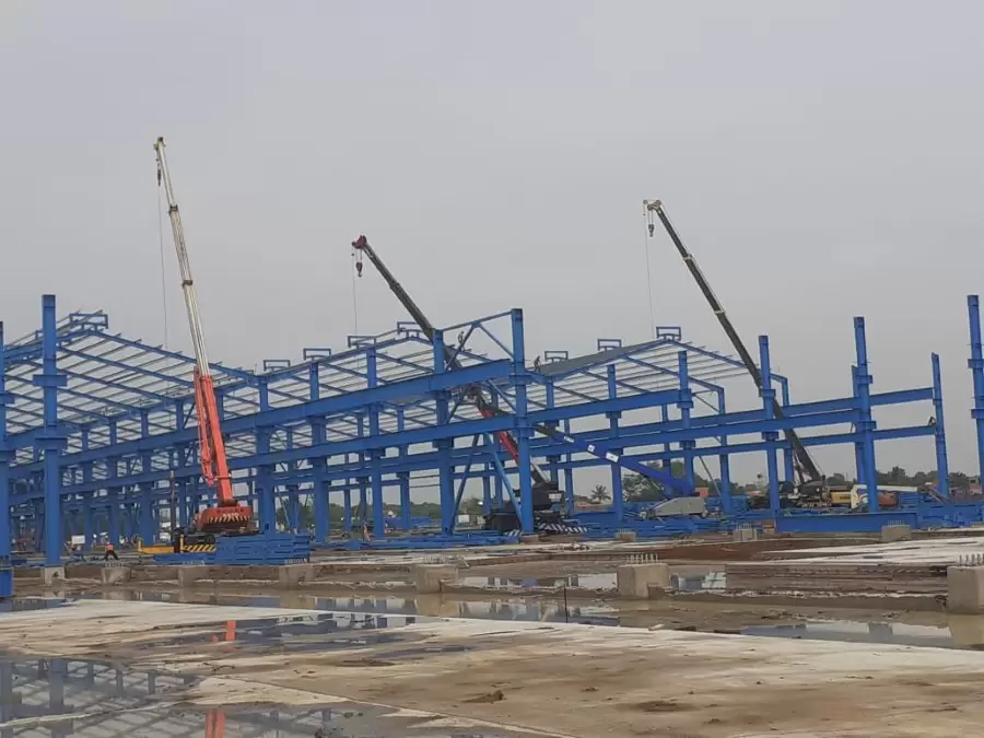 Pebsteel's steel house construction follows a scientific construction process, ensuring quality for customers