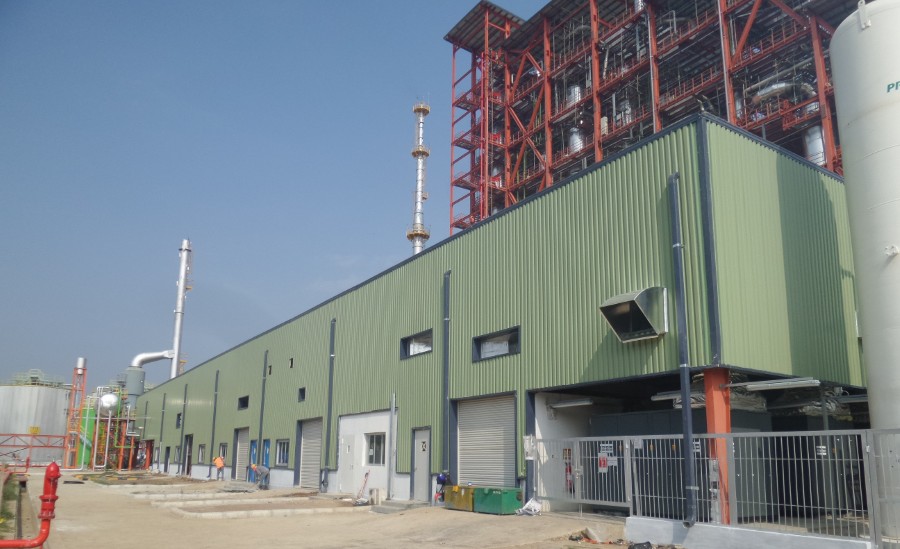 A project handed over to a customer by Pebsteel, the steel company, was operated very smoothly and efficiently