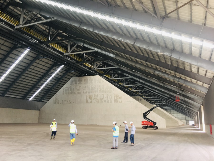 Steel structure works are applied as production workshops or steel sheds