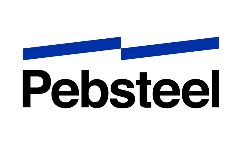 Pebsteel - Logo full