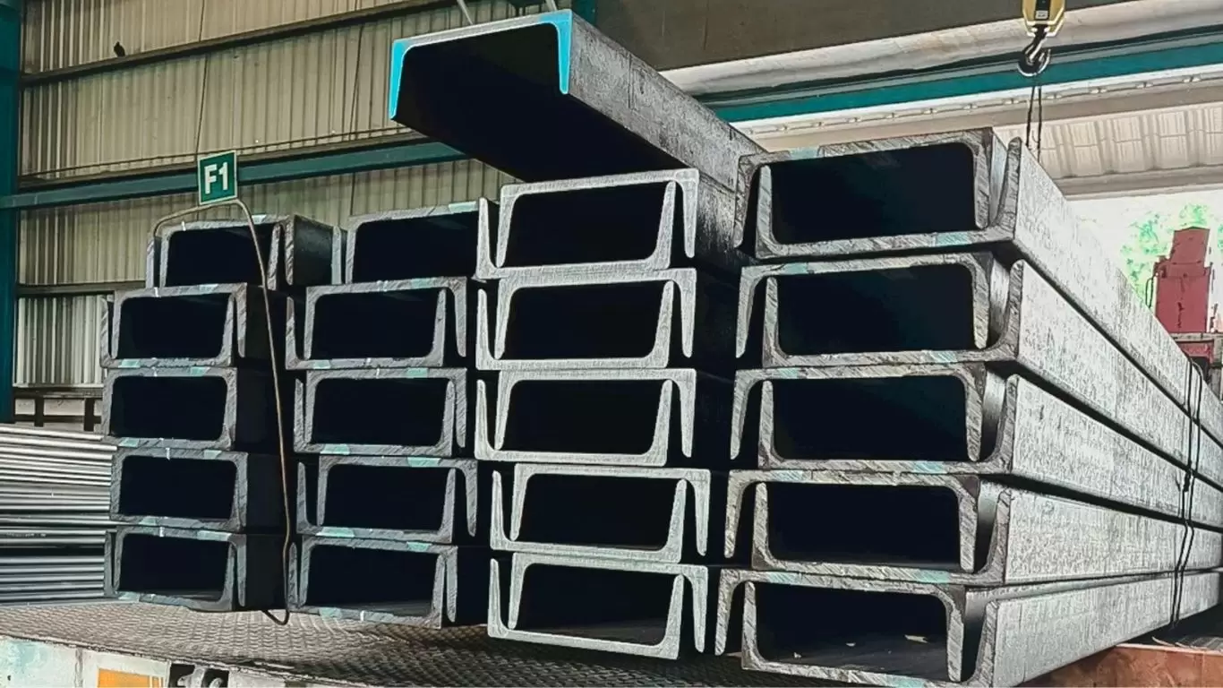U channel steel beams