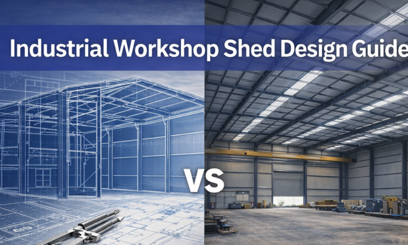 industrial workshop shed design