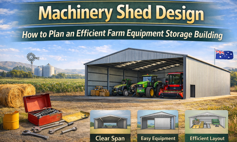 machinery shed