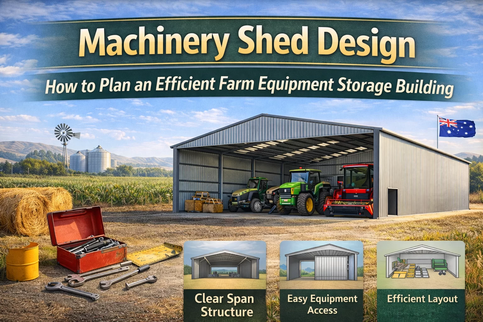 machinery shed