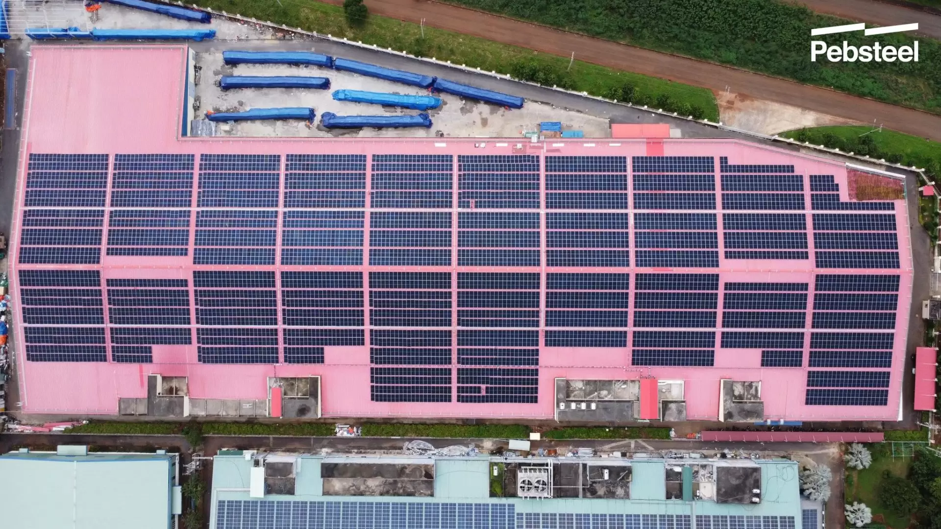 peb factory with rooftop solar ready