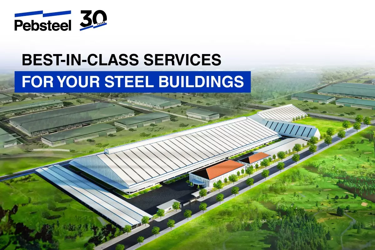 Pebsteel best-in-class services for steel buildings