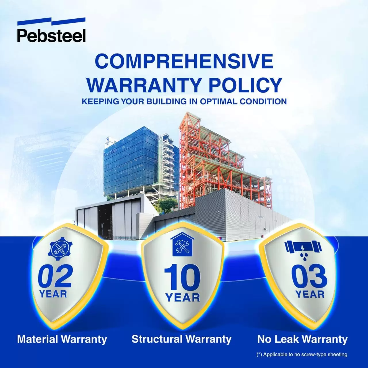 pebsteel comprehensive warranty policy