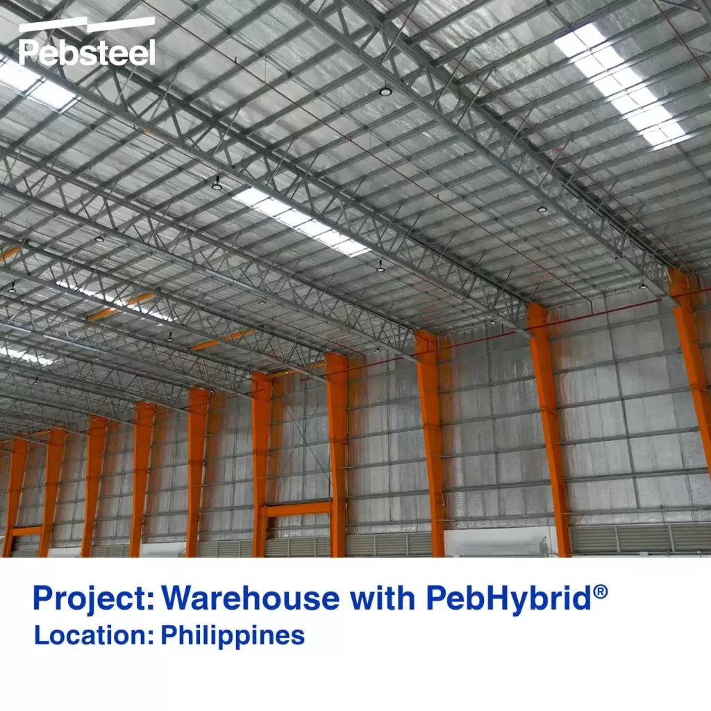 warehouse project with pebhybrid