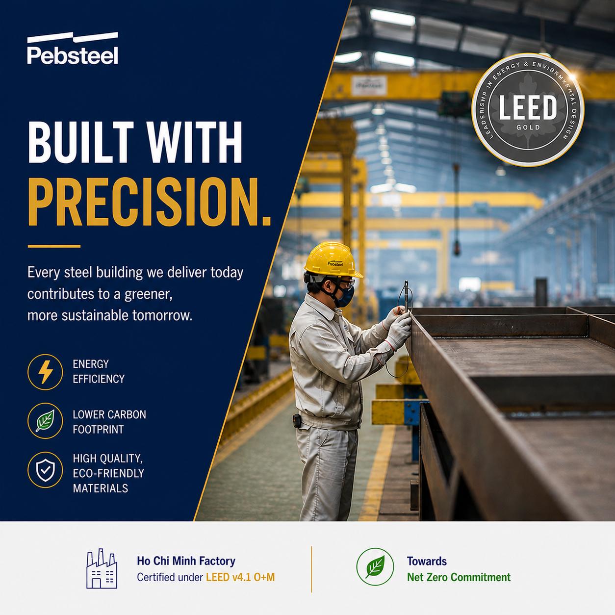 Pebsteel - Built with precision