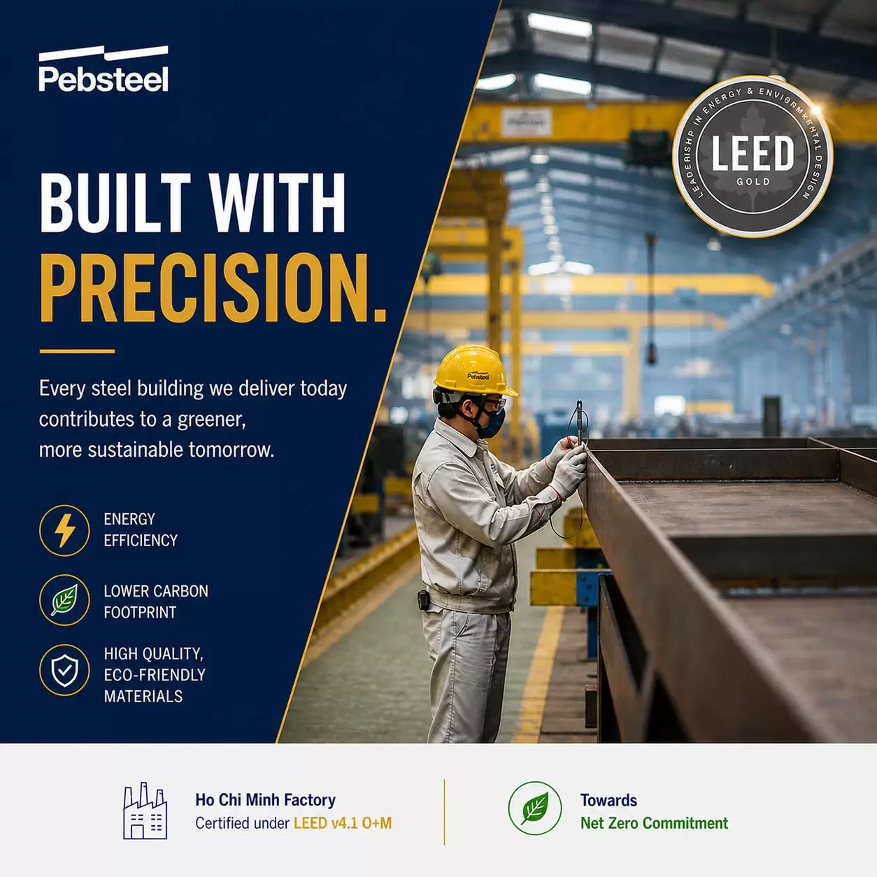 Pebsteel - Built with precision